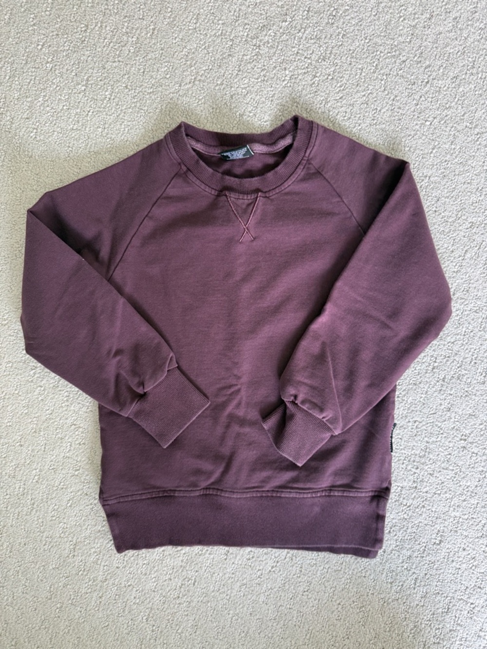 Little Bipsy Crewneck Sweatshirt - Plum